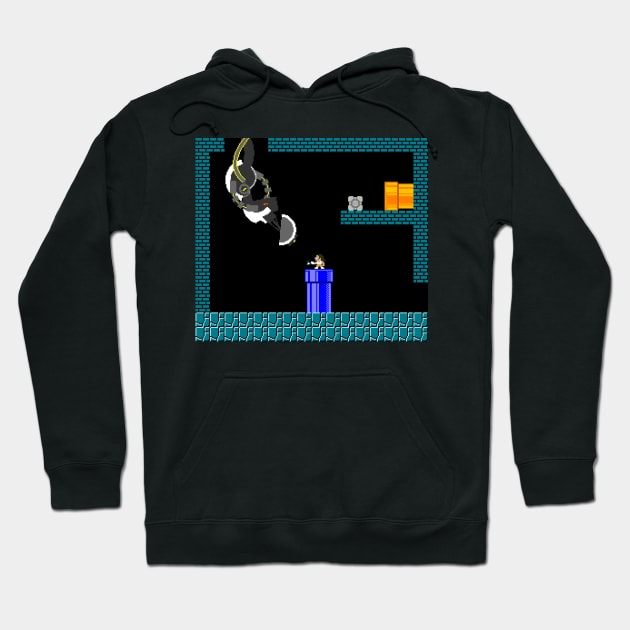 8-Bit Portal Hoodie by GrumpyVulcan